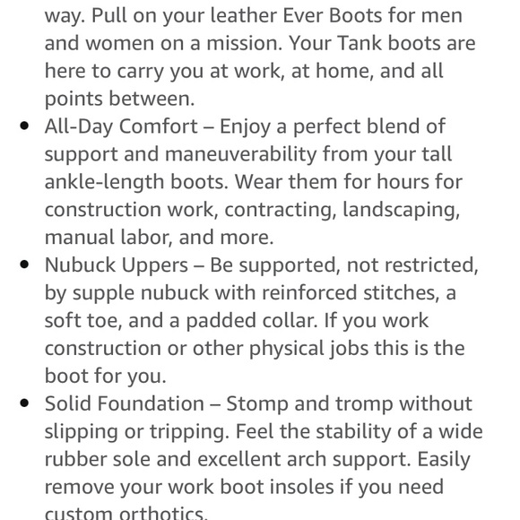 Everboots Dark Brown Men's Boots Size 9W EB622EE - Picture 11 of 13